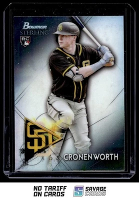 2021 Bowman Sterling Jake Cronenworth RC #BSR-96 San Diego Padres - Image 1 of 3