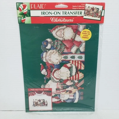 Винтажный клетку железа на передачи Рождественский Санта коллекционер #57432 новый  - Изображение 1 из 4