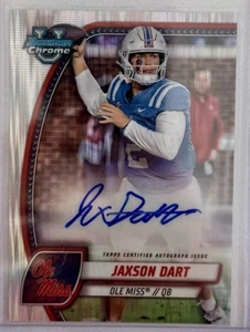 2024 Bowman Chrome U Jaxson Dart Stealth Refractor Auto - Picture 1 of 2