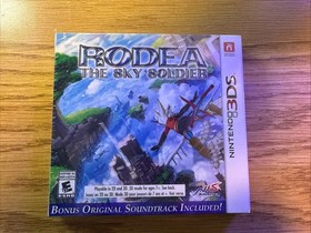 BRAND NEW Rodea the Sky Soldier (Nintendo 3DS, 2015) with Bonus Soundtrack