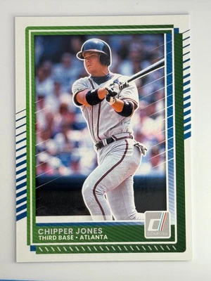 Donruss - Chipper Jones #92 2025 envío gratuito B2G2 GRATIS Foto 1 de 2