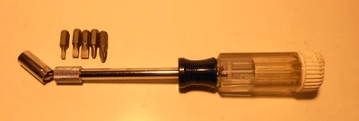 Craftsman USA 47476 SWIVEL Magnetic Bit Screwdriver with Handle Storage R11 Foto 1 de 4