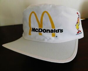 Vintage McDonalds Crew Member Hat New Old Stock. 1980s. Character Hat.