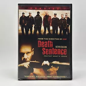 Death Sentence DVD Authentic Blockbuster Case 2007 Kevin Bacon Unrated Fast Ship - Picture 1 of 5