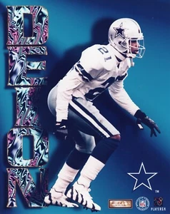 Dallas Cowboys Deion Sanders 8x10 Photo NFL Football Print - Picture 1 of 1