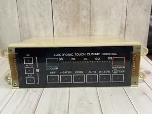 1984 1985 Buick Riviera Electronic Touch Digital Climate Control Panel 25517721 - Picture 1 of 3