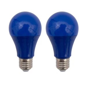 2 Pcs E27 LED Bulb SMD 2835 5W Blue Color Energy Saving 220V Bulbs for Christmas - Picture 1 of 10