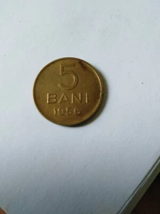 Dachbodenfund Alte Münze = 5 Bani (?) 1956  - Bild 1 von 2