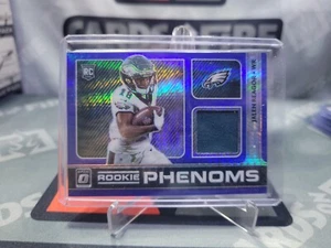 2020 Panini Optic Jalen Reagor Rookie Phenoms Silver Patch #RP-15 RC - Picture 1 of 2