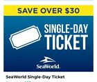 Seaworld Orlando any day admission single ticket