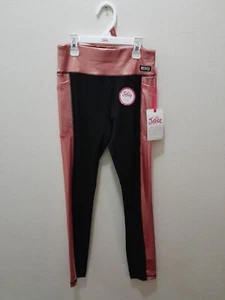 Girls Justice Side Shine Leggings Size Medium 10 0ants NWT - Picture 1 of 4