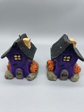 Haunted House Halloween Candles