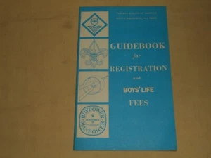 FÜHRERBUCH für ANMELDUNG und JUNGENLEBENSGEBÜHREN BSA Handbuch um 1960 - Bild 1 von 8