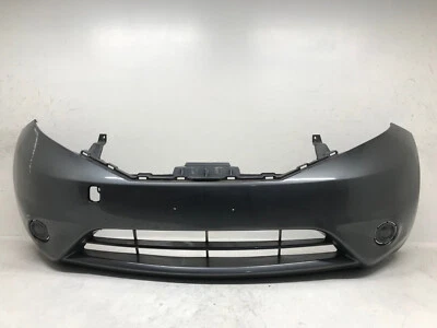 Front Bumper Cover Nissan Versa Note Gray 2014 15 2016 62022-3VY0H OEM - Image 1 of 4