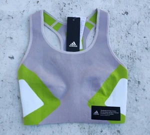 adidas Primeknit Fine Bra Purple GD9405 SIZE XS - Picture 1 of 10
