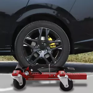 Car Wheel Dolly Jack Set of 2, Hydraulic 1500-lbs Car Skates, Wheel Vehicle - Bild 1 von 11