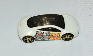 Hot Wheels White Mitsubishi Eclipse Concept Car, Made in Thailand - Picture 1 of 6