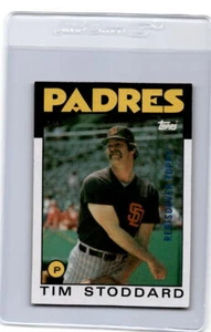 TIM STODDARD 2017 REDISCOVER TOPPS BUYBACK '86 TOPPS - SAN DIEGO PADRES *14150 - Picture 1 of 2