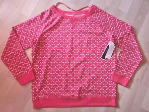 Charter Club Damen Sweatshirt orange Print Langarm Pullover Größe L neu mit Etikett $ 59 - Bild 1 von 5