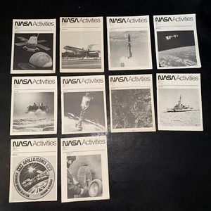 1975 Engineer Estate Sale NASA Activities Magazines Booklets Vol 6 (Lot Of 10) - Picture 1 of 12