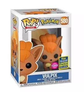 Funko POP! Pokemon - Vulpix (Flocked 2020 SDCC) #580 Soft Protector (B3) - Picture 1 of 2