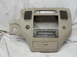 08 2008 Hyundai Azera Radio Stereo Audio Climate Temp Control Dash Trim Bezel - Picture 1 of 12