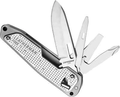 NUEVO Cuchillo de Bolsillo Leatherman Free T2 Herramienta Multiusos - 8 Herramientas - Hecho en EE. UU. Foto 1 de 4