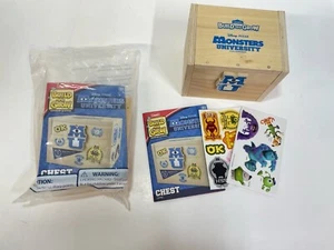 Monsters Inc Storage Chest Build Kit Treasure Box Kids Gift Present Wood Craft - Picture 1 of 15