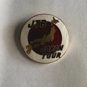 JAPAN TOUR JTB Travel Agency Metal Pin Badge | Free AU Postage - Bild 1 von 1