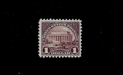 US Scott 571, Mint NH, Fine - Very Fine+, Violet Black Variety! SCV $85.00 - Image 1 of 2