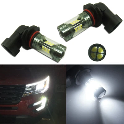 2pc 22-SMD Brightness 6000K White LED Fog Light Bulbs For 2016-up Ford Explorer - Image 1 of 4