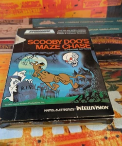 Scooby Doo´s Maze Chase (Mattel 1981) (Modul, Manual, Box) Classic 16-bit CIB - Imagen 1 de 3