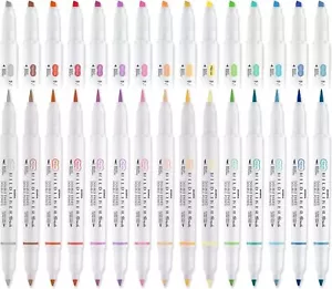 Zebra Mildliner Creative Marker Highlighter Pens - Double Ended - Single & Packs - Picture 1 of 15