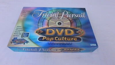 Trivial Pursuit DVD Pop Culture Juego de Mesa - Parker Brothers 2003 Completo - Imagen 1 de 4
