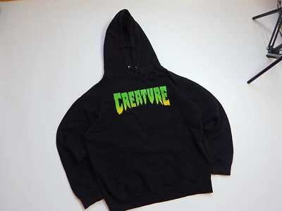 Vintage Creature Skateboards Boxy NHS Sudadera con Capucha Talla Mediana Foto 1 de 4