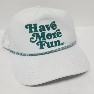Sombrero de golf Melin Coronado Hydro HAVE MORE FUN edición limitada agotado clásico - Imagen 1 de 12