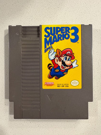 Super Mario Bros. 3 Left Bros. Nintendo NES Rare Variant - AUTHENTIC