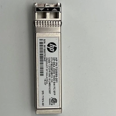 HP MSA 2040 16Gb Short Wave Fibre Channel SFP+ Transceiver - Bild 1 von 2