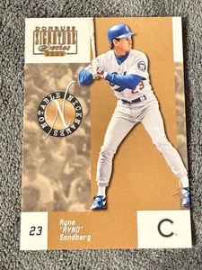 2003 Donruss Signature Series ~ Notable Nicknames #NN-17 RYNE SANDBERG #’d /750 - Picture 1 of 2