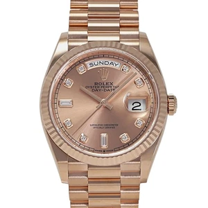 Rolex Day-date 36 128235A Rosé/8PD/2PB Dial  - Picture 1 of 5