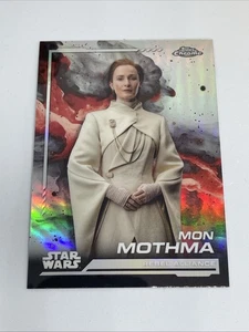 2024 Topps Chrome Star Wars Refractor Mon Mothma #8 - Bild 1 von 2