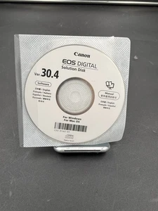 Canon EOS Digital Camera Solution Disk Ver. 30.4 Windows Or Mac - Picture 1 of 1