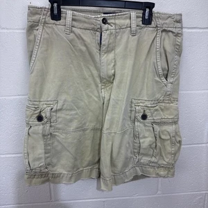 Pantalones Cortos American Eagle Para Hombre Talla 34 Live Your Life Carga Distressed Surf Sueltos - Imagen 1 de 20