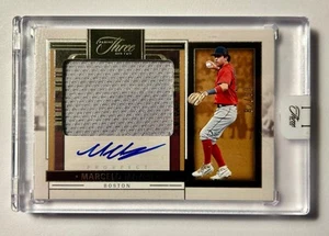 Marcelo Mayer 2024 Panini Three & Two Rookie Auto Jersey RPA Patch /99 Red Sox - Picture 1 of 2