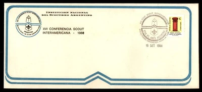 Mayfairstamps Argentina 1988 Conferencia Scout Interamericana Cover aau_88857 - image 1 of 2