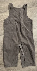 Angel Dear Kids Pana Gris Oscuro Total Una Pieza Talla 12-18 Meses Broches de presión - Imagen 1 de 4