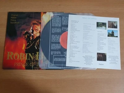 ROBIN HOOD OST KOREA LP 1991 Michael Kamen,Bryan Adams,Jeff Lynne Soundtrack Foto 1 de 4