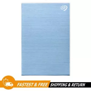 Seagate One Touch 1TB External Hard Drive USB 3.0 PW 2.5, Blue (STKY1000402-RC) - Picture 1 of 5