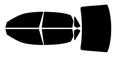 Kit de película nano cerámica precortada tinte ventana para Volkswagen Passat sedán 2012-2022 Foto 1 de 4