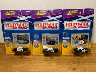 Coches Johnny Lightning Hollywood sobre ruedas The Blue's Brothers y Andy Griffith Foto 1 de 4